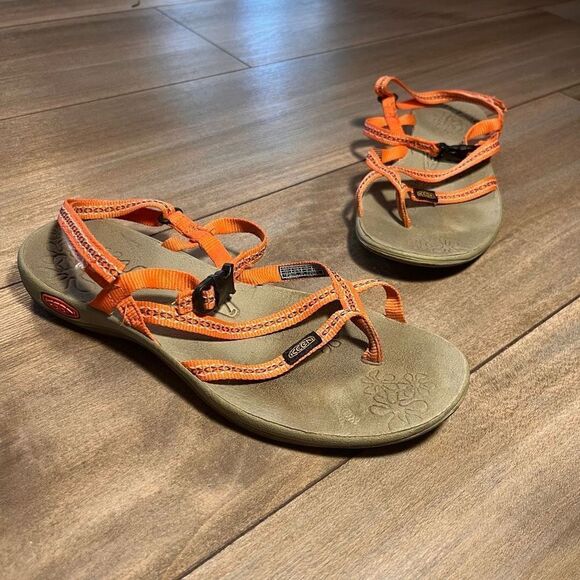 ‎Keen Pink/ Coral Waterproof Sandals Women 6.5 - Picture 1 of 7
